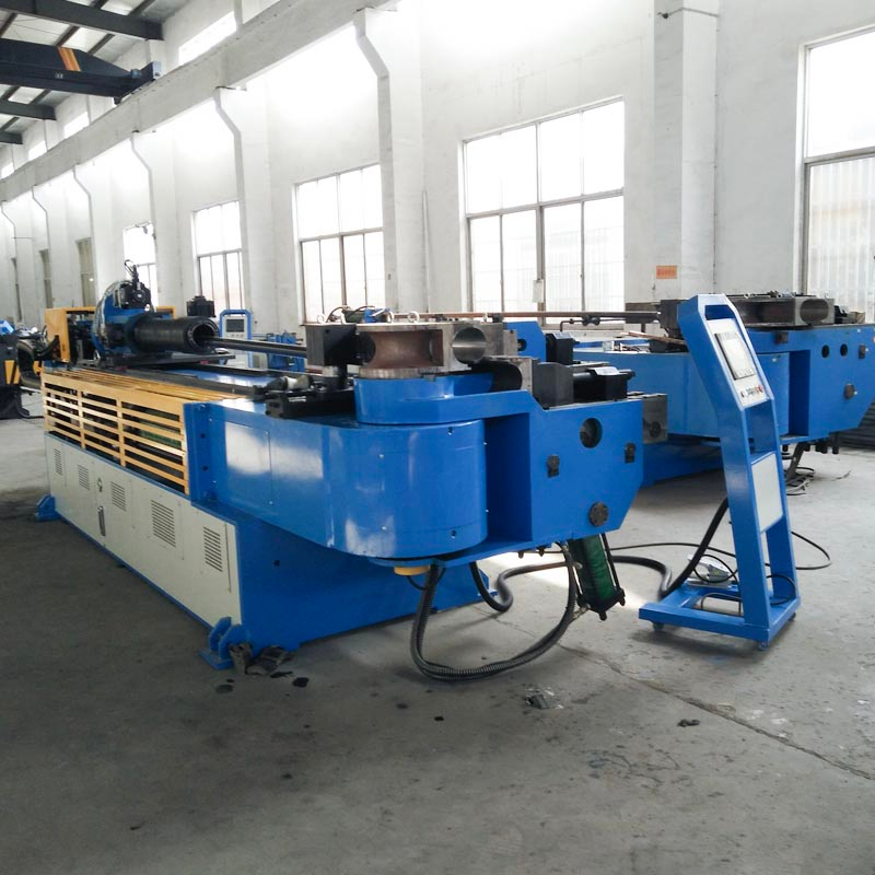 सीएनसी स्वचालित कॉपर पाइप झुकने वाली मशीन GM-SB-129CNC-2A-1S