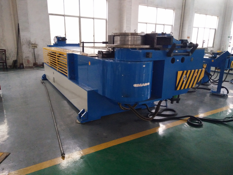 नेकां हाइड्रोलिक स्टील ट्यूब बेंडर GM-SB-168NCB